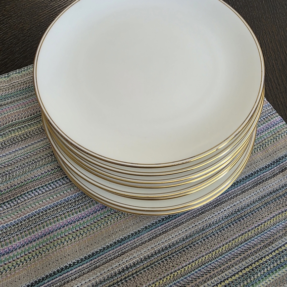 Wedgewood Gold Duric Bread Plates And Bowls Set Fine Bone China Made In England - Picture 1 of 5